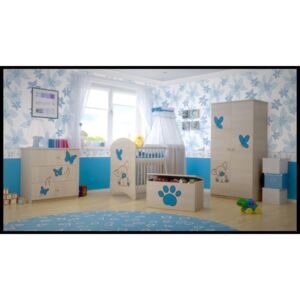 Baby Boo Detská izba Standard Gravir Čivava modrá