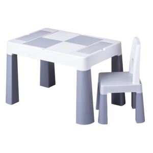 Stôl so stoličkou Tega Baby Multifun Sivá