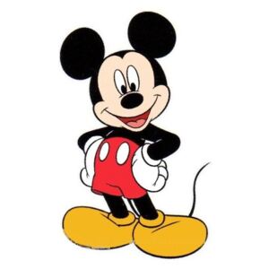 Disney Dekoračná nálepka na stenu Mickey 2