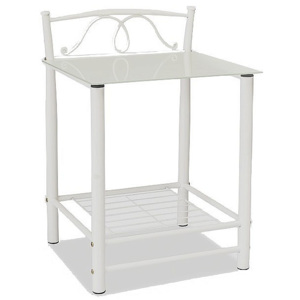 Noční stolek ETNA 2, 65x49x46, biela