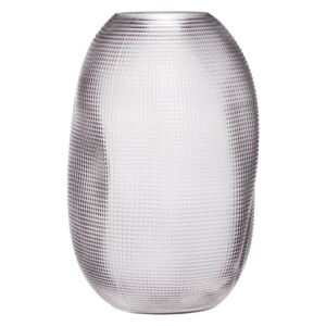 Hübsch váza sklo/dymové 180903, šedá