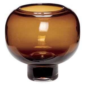 Hübsch váza sklo/hnedá 660901, jantárová
