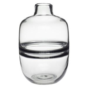 Hübsch váza sklo/dymové 660802, šedá