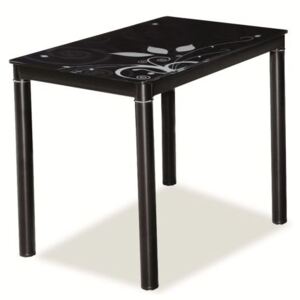 >> Jedálenský stôl TAMAR 100x60, čierny