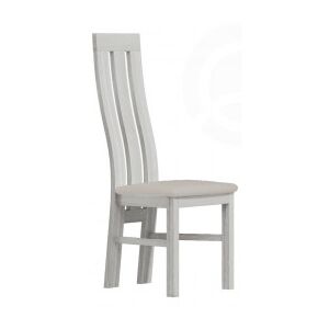Jedálenská stolička PARÍŽ, biela
