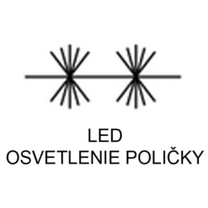 LED osvetlenie poličky ku RANDER N4, N5