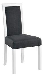 Jedálenská stolička ROMA 3 Biela Tkanina 31