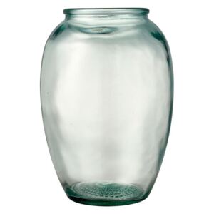 Zelená sklenená váza Bitz Kusintha, ø 17,5 cm