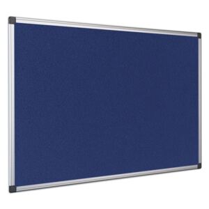 Textilná tabuľa, modrá, 900 x 600 mm