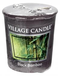 VILLAGE CANDLE - Bambus - Black Bamboo 18 - votívna sviečka