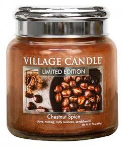 VILLAGE CANDLE - Chestnut Spice - 85-105 METAL