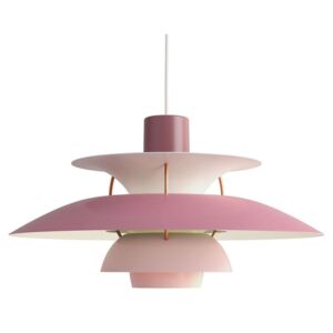 Louis Poulsen PH 5 závesná lampa, ružová