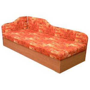 Jednolôžková posteľ (váľanda) 80 cm Edo 4/2 (so sendvičovým matracom) (L). Vlastná spoľahlivá doprava až k Vám domov
