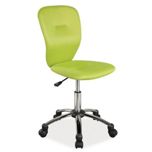 Kancelárska stolička COLOR, 83-93x40x40x44-54, zelená