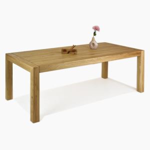 Drevený dubový stôl do jedálne Dennmark / 160 x 90, 220 x 100 /
