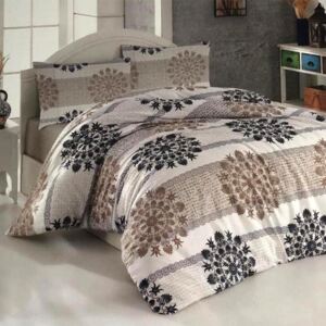 Luxusné bavlnené posteľné obliečky ORNAMENTS MODERN prikrývka 140x200cm vankúš 70x90cm - 140 x 200 cm - 1x vankúš 1x prikrývka