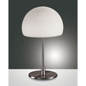Stolové svietidlo FABAS GAIA BIG TABLE LAMP SATINED NICKEL 2654-30-178