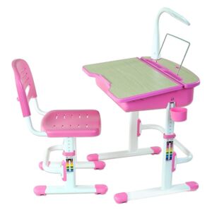 FD Detský rastúci stôl so stoličkou Carpiso - viac farieb Farba: Ružová