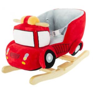 EURO BABY - Hojdacie Požiarne auto s melódiou - červená