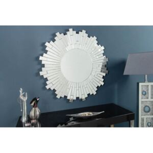 IIG - Elegantné dizajnové nástenné zrkadlo MOSAIC 90 cm okrúhle