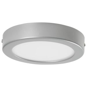 LIVARNOLUX® LED stropná lampa s matným krytom, okrúhla / strieborná (100301037)