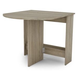 Výklopný jedálenský stôl Samson 80x87,5 cm, dub sonoma