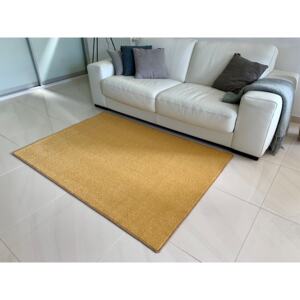Kusový koberec Eton Exklusive žlutý - 57x120 cm