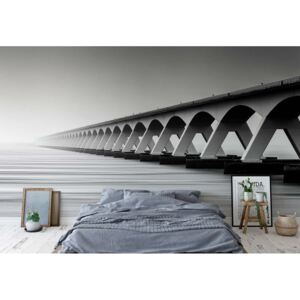 Fototapeta - The Endless Bridge Vliesová tapeta - 254x184 cm