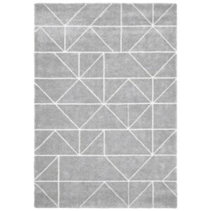 ELLE Decoration koberce Kusový koberec Maniac 103647 Silver Grey/Cream z kolekce Elle - 120x170 cm