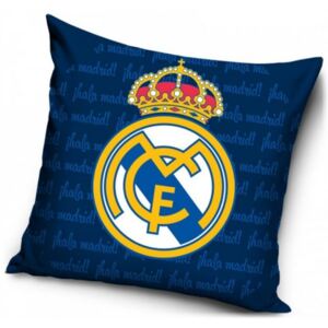 Carbotex · Povlak na vankúš / poduštičku FC Real Madrid - Hala Madrid - 40 x 40 cm - Oficiálny produkt FC Real Madrid