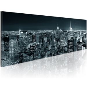 Obraz na plátne - Boundless city 120x40 cm