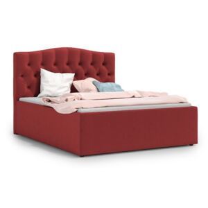 Čalouněná postel RIVA 140x200 cm Červená