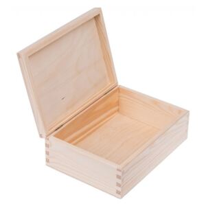 Krabička drevená 16x22x8 cm
