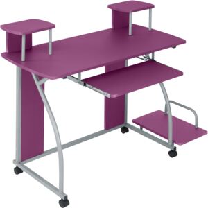 Tectake 401061 pc písací stôl - fialová