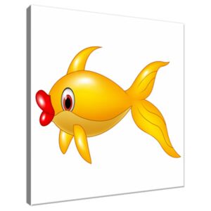 Obraz na plátne Zlatá rybka 30x30cm 2935A_1AI