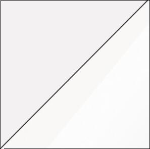 WIP Spálňa VIKI Farba: Biela / čierny lesk