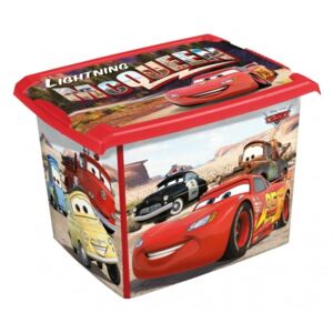 Keeeper Box na hračky Cars 20 l - červený
