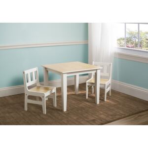 Detský stôl so stoličkami - natural TT89512GN