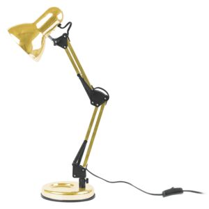 Zlatá pracovná lampa Hobby