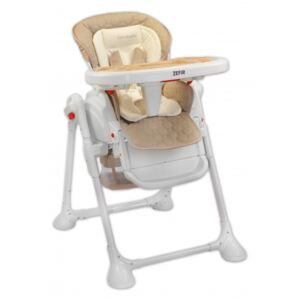 KL Praktická jedálenská stolička pre deti Coto baby Zefir Béžová