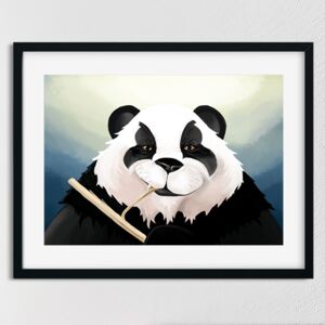 Plagát pre deti - Cool panda A3