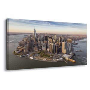 Obraz na plátne - Downtown 4 x 30x80 cm