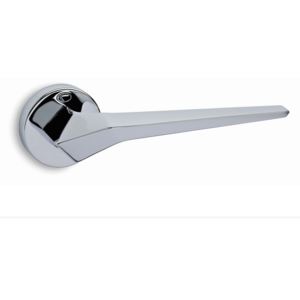 Dverové kovanie COBRA 2405 (OC) - WC kľučka-kľučka s WC sadou/OC (chrom lesklý)
