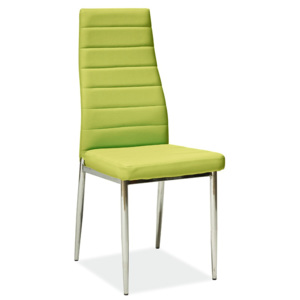 >> Jedálenská stolička HRON-261, zelená/chróm