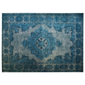 KUDOS Textiles Pvt. Ltd. ručne tkaný kusový koberec Blue Symetry - 160x230 cm