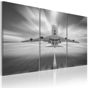 Obraz na plátne - Towards the clouds - triptych 60x40 cm