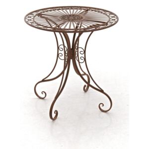 Kovový stôl GS13437402 Farba Hnedá antik