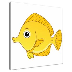 Obraz na plátne Žltá rybka 30x30cm 3092A_1AI