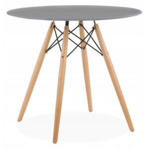 Bestent Okrúhly stôl ANELLO Grey 80 cm