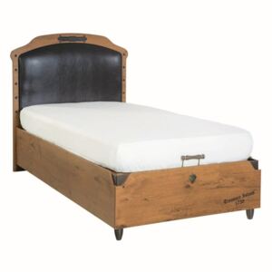 Jednolôžková posteľ s úložným priestorom Pirate Bed With Base, 100 × 200 cm